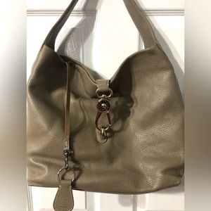 Dooney and Burke women’s shoulder bag. Gently used. Mushroom color.